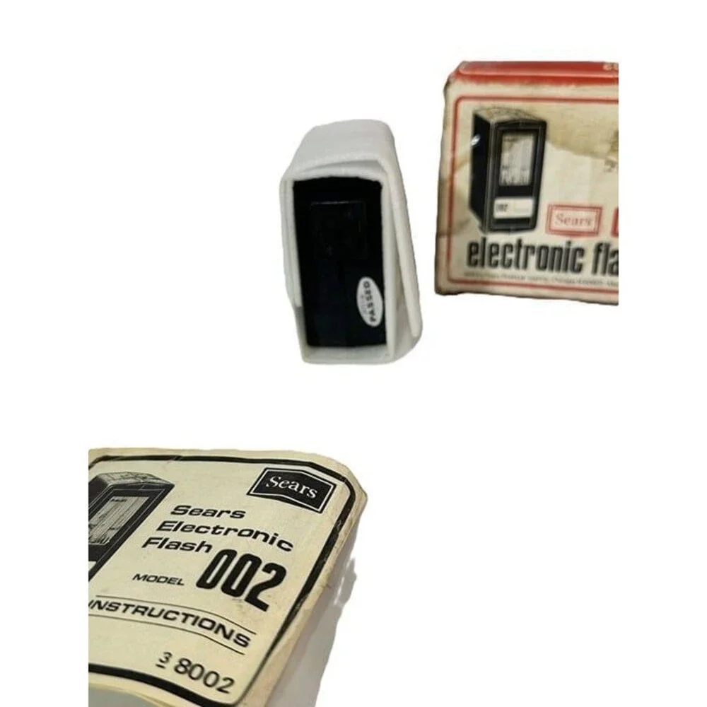 New In Box Vintage Sears electronic flash 002